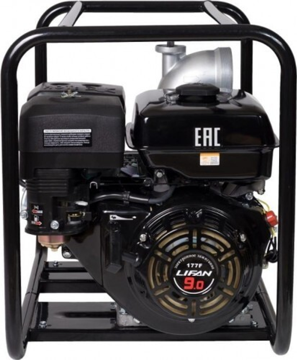Мотопомпа бензиновая LIFAN 100ZB26-5.8Q для слабозагрязненной воды