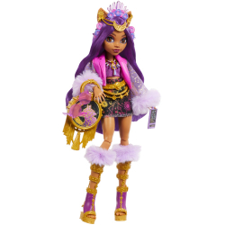 Monster High Monster Fest - Модная кукла Clawdeen Wolf + фестивальные аксессуары HXH80