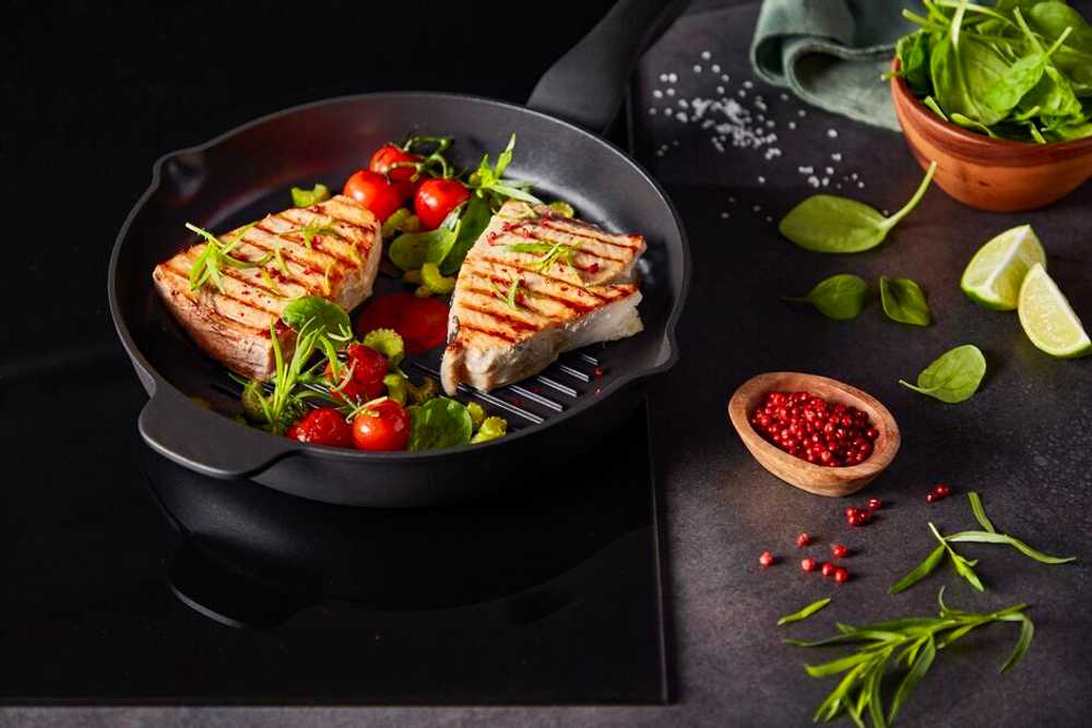 Сковорода-гриль круглая Tefal Easy Chef 26 см E2404055