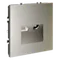 Розетка телевизионная встраиваемая VOLTUM S70 TV+RJ45 кат. 6, (шелк)