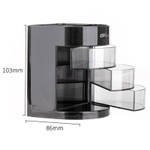 Органайзер DELI 86х86х103 мм, ассорти