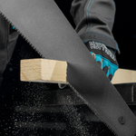 Ножовка по дереву "PIRANHA", 500 мм, 7 TPI, 3D-зуб, тефлоновое покрытие полотна, двухкомпонентная рукоятка Gross