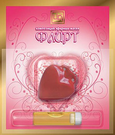 Композиция эфирных масел с аромамедальоном "Флирт"