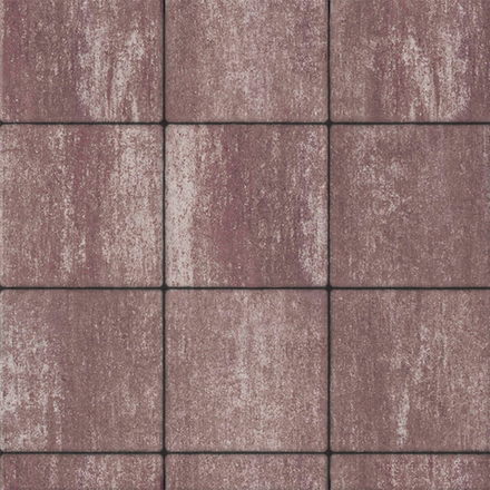 Тротуарная плитка КВАДРАТ 300х300 мм - Листопад гладкий Коралловый песок