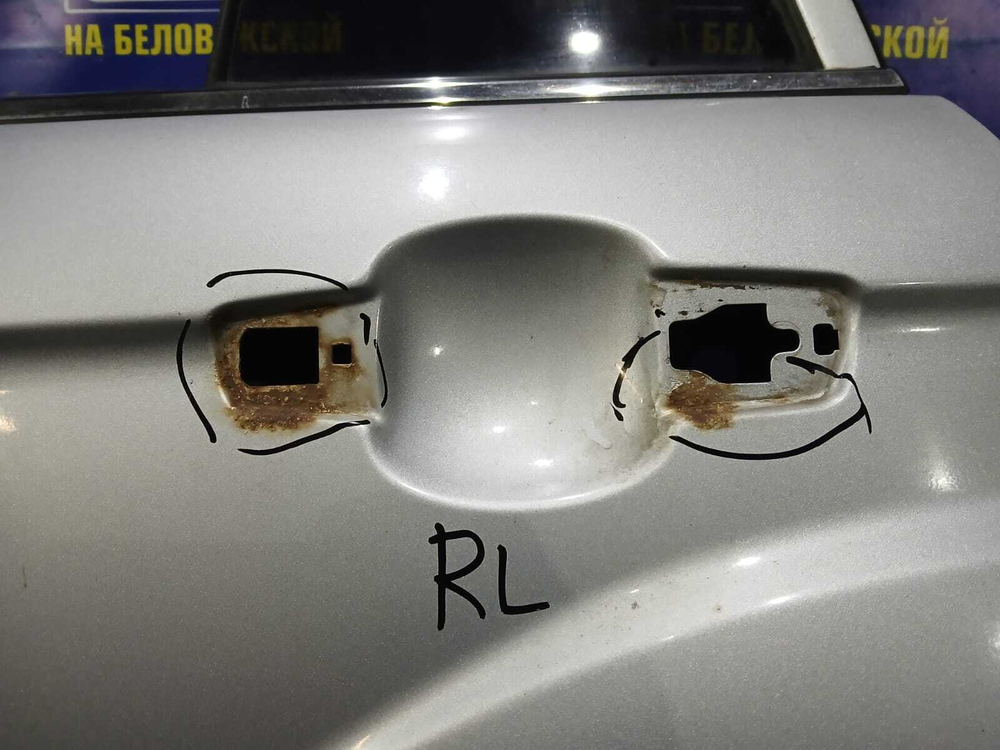 Дверь задняя левая LIFAN X60 2013