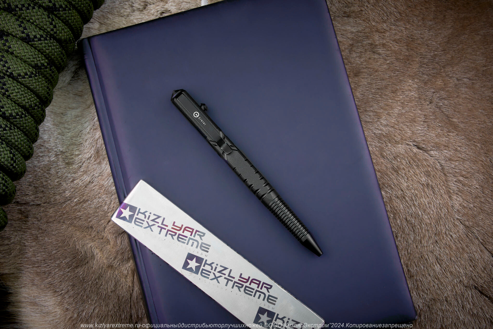 Ручка Civivi C-Quill CP-01B Black Hard Anodized Aluminum Pen