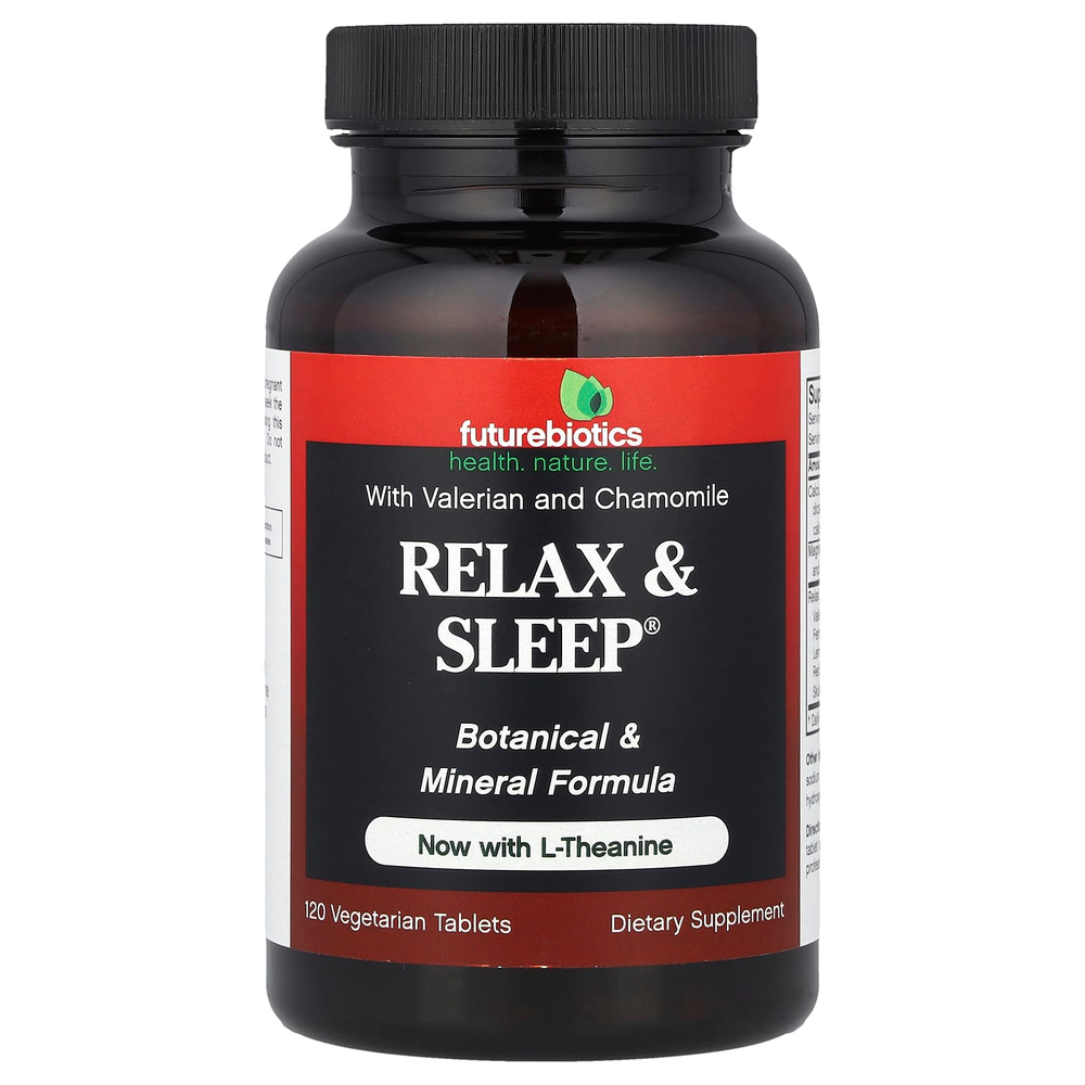 Futurebiotics, Relax & Sleep®, 120 вегетарианских таблеток