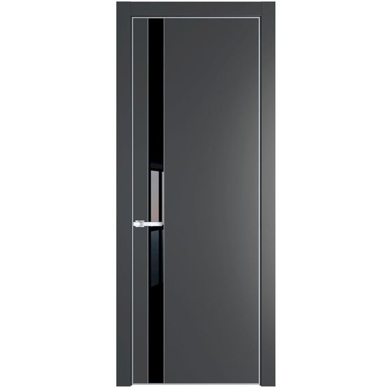Profil Doors 18PA графит профиль серебро стекло чёрный лак