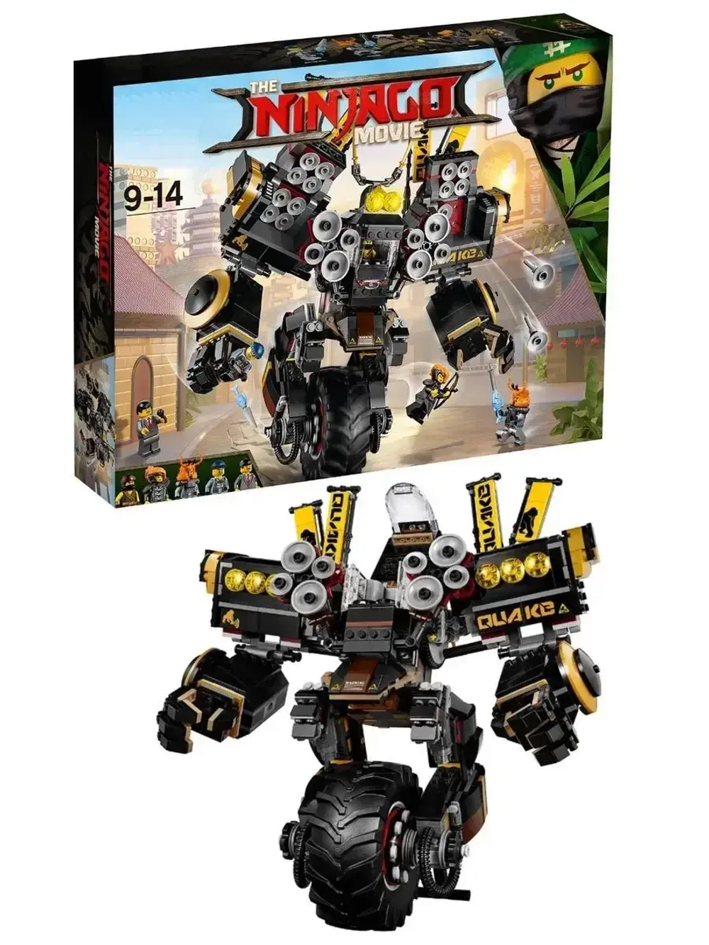 Конструктор Ниндзя Робот землетрясений 1232 детали 10800