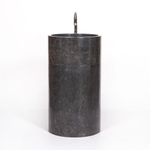 Раковина напольная из мрамора Silinder Full MN-6398 50*50*90