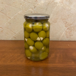 Оливки Torremar с миндалём 350 гр в ст/б Испания