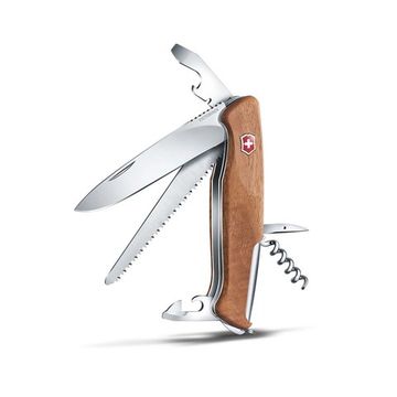 Складной нож Victorinox 0.9561.63 RangerWood 55 c клинком из стали X55CrMo14, рукоять дерево (Орех)