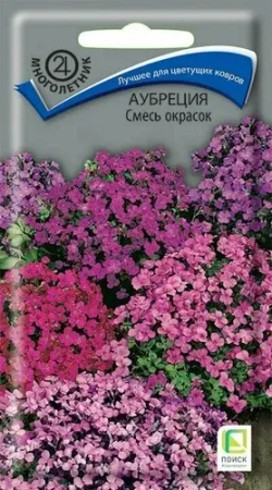 Семена Аубреция (обриета ) Смесь окрасок,0,1г Поиск