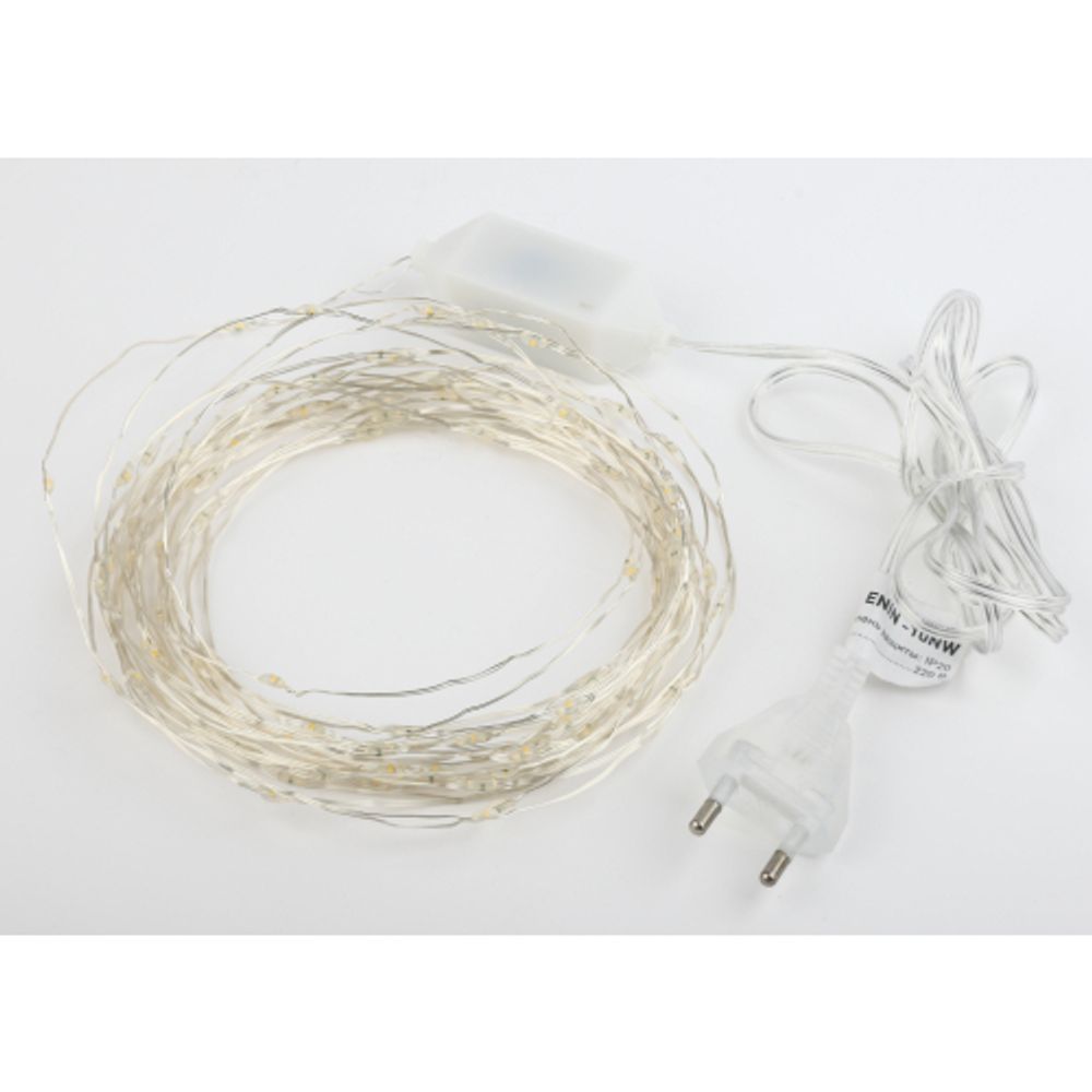 ENIN -10NW ЭРА Гирлянда LED Нить 10 м теплый свет 220V | Гирлянды