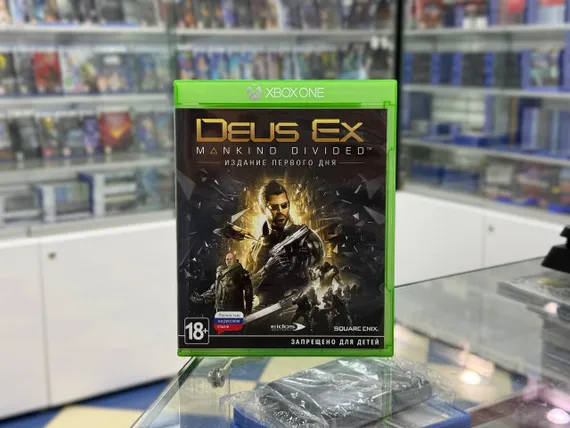 Xbox One - Deus Ex: Mankind Divided Day One Edition (Б/У, Полностью на русском языке)