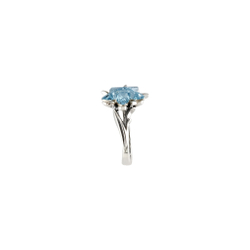"Хейлантес" кольцо в серебряном покрытии из коллекции "Эдельвейс" от Jenavi