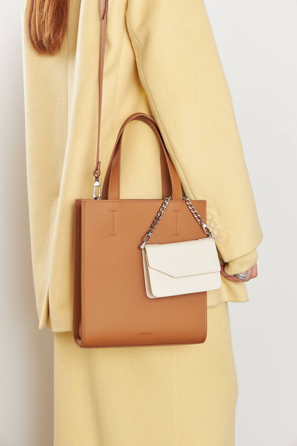 МИНИ-СУМОЧКА «BASE» МОЛОЧНЫЙ