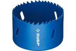 Биметаллическая коронка ЗУБР Эксперт 73 мм, быстрорежущая сталь 29531-073_z01