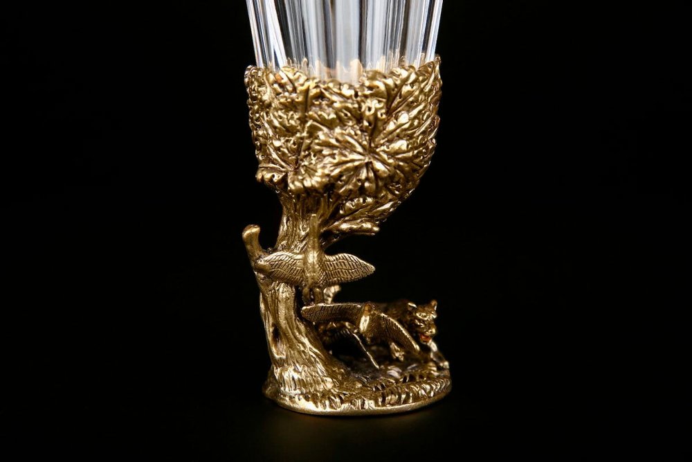 Набор рюмок-лафитников "Русский Лес"