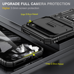 Чехол Safe Case с кольцом и защитой камеры для Google Pixel 9 / Pixel 9 Pro