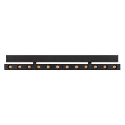 Светильник MAG-DOTS-FOLD-25-S400-12W Warm3000 (BK, 30 deg, 24V) (Arlight, IP20 Металл, 5 лет) 034219