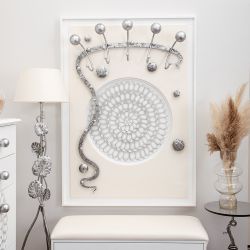 Вешалка настенная Heri 2 Айс