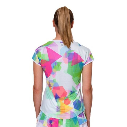 ОДЕЖДА ДЛЯ ТЕННИСА Женская, Футболка BIDI BADU KALEIDO .