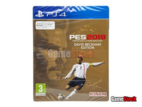 PS4 PES 2019: Pro Evolution Soccer David Beckham Edition (Новый, Русские субтитры, CUSA-11154)
