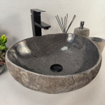 Раковина из речного камня RS-65457 46*39*15 0861