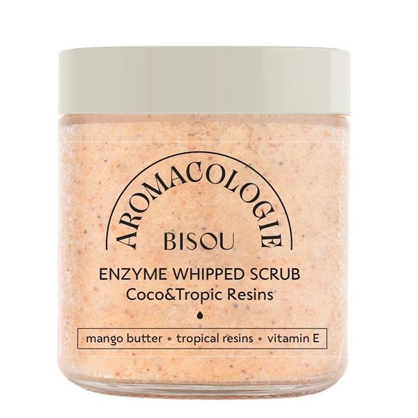 Bisou Enzyme whipped scrub coco & tropic resins