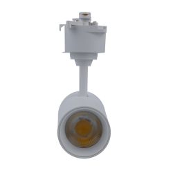 ULB-Q230 9W-4000К WHITE Светильник-прожектор светодиодный трековый. 720 Лм. Белый свет 4000К. Корпус белый. ТМ Volpe