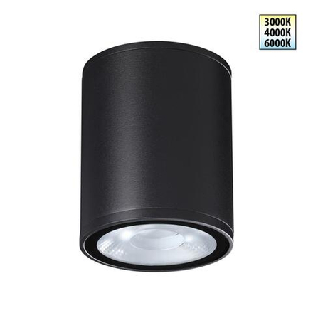 359535 STREET NT25 000 черный Светильник ландшафтный с переключ. цветовой температуры IP65 LED 10W 100-240V 3000К\4000К\6000К TUMBLER