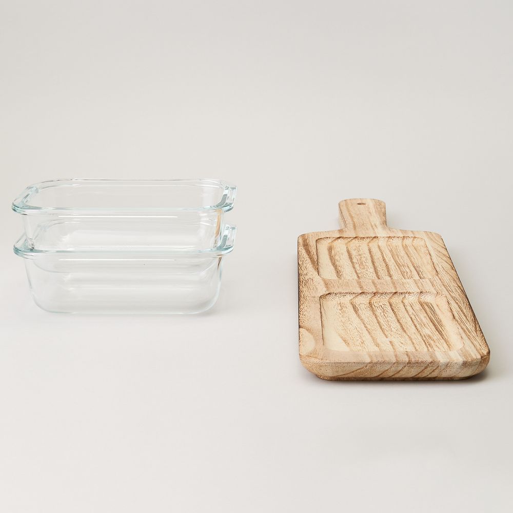 МЕНАЖНИЦА 2-Х СЕКЦИОННАЯ НА ДЕРЕВЯННОЙ ПОДСТАВКЕ 370 МЛ