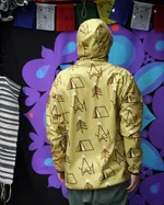 Худи Plushedelica Кемпинг желтый