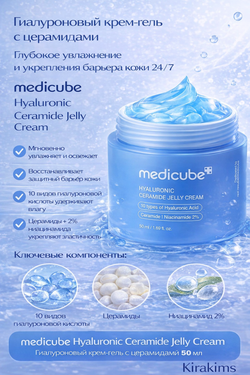 medicube Hyaluronic Ceramide Jelly Cream Гиалуроновый крем-гель с церамидами