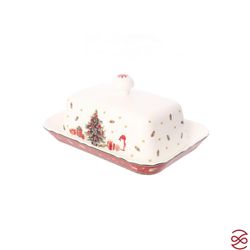 Маслёнка Repast Bordo 17*12*2.6 см крышка 13.8*8.8*7.4 см