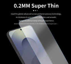 Защитное стекло с прозрачными рамками от Nillkin для Samsung Galaxy S25 FE, серия H+Pro Anti-Explosion Glass Screen Protector