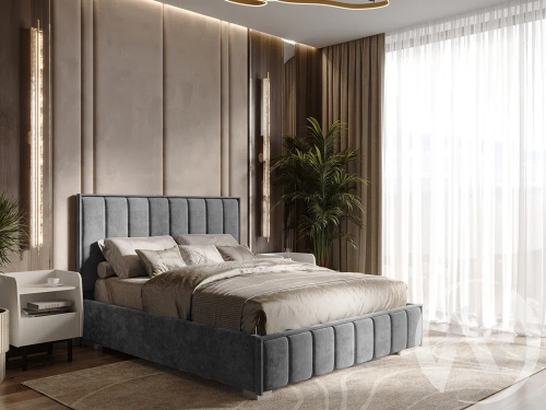 Кровать Мирабель 1.6 (хром)