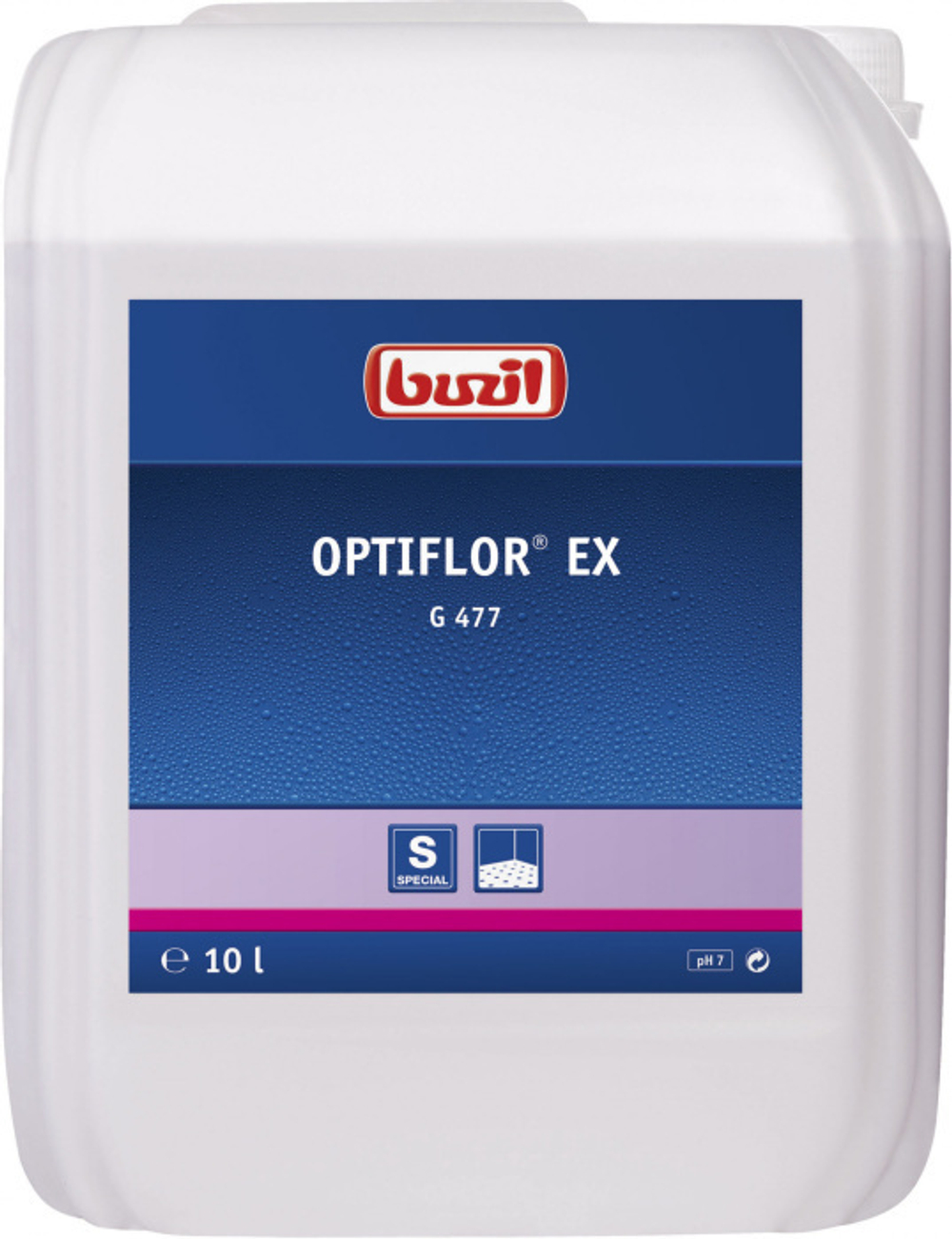 Optiflor Ex, шампунь для экстракционной, генеральной чистки 10 л.