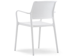 Кресло пластиковое, Pedrali Ara, белый