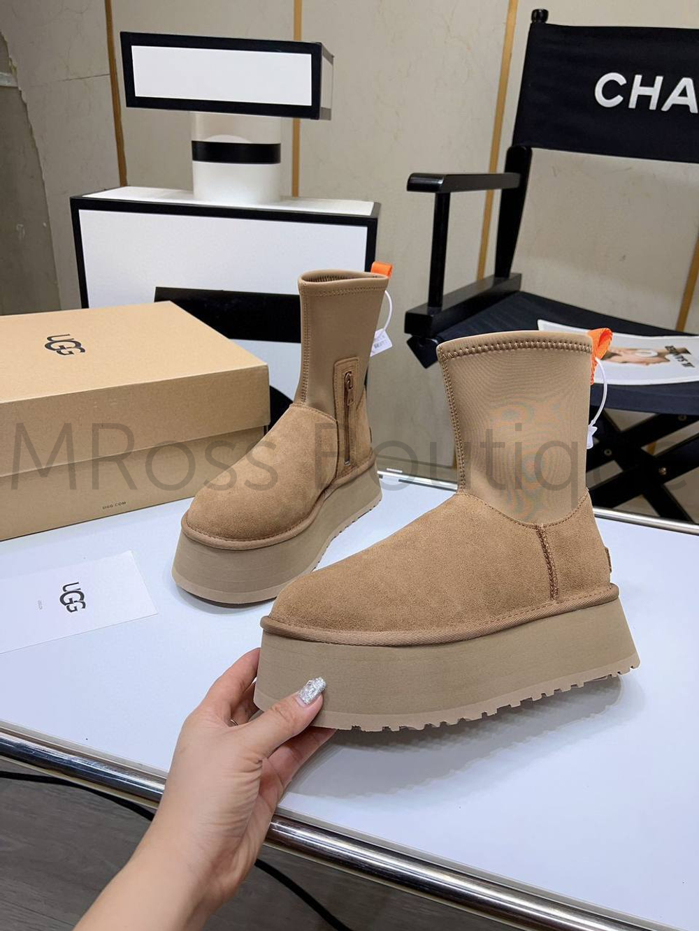 Женские Классические Коричневые Ботильоны Dipper Ugg