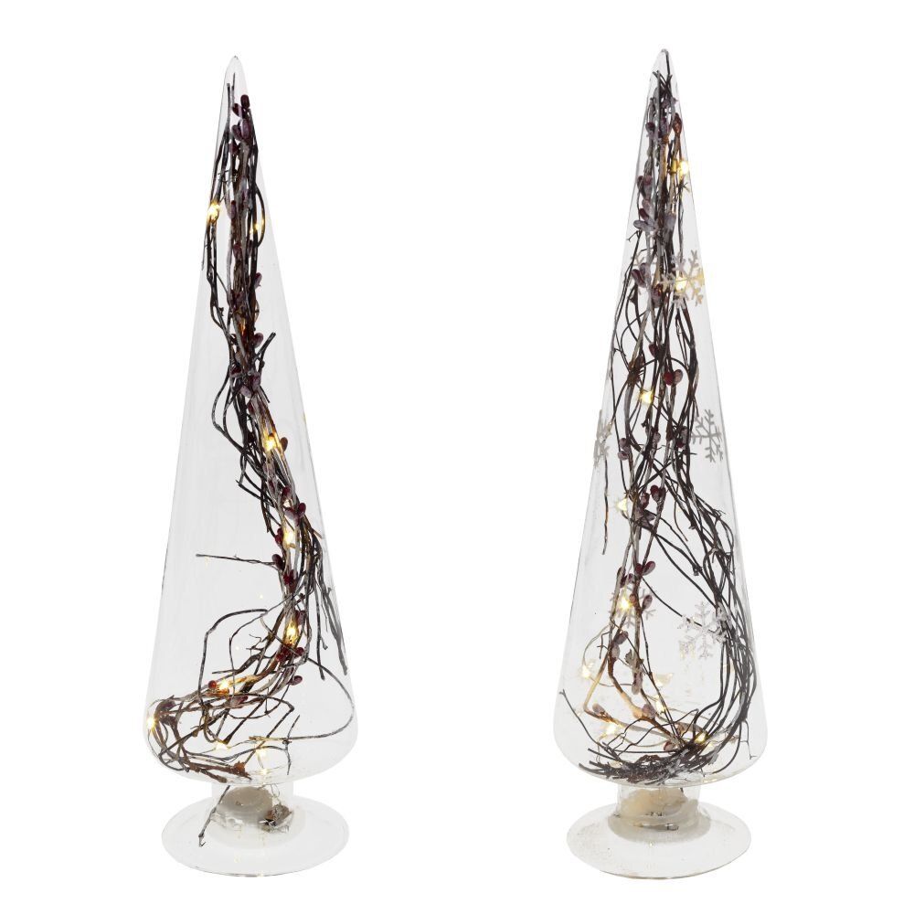 GAEM Изделие декоративное с подсветкой “Ёлка”, L9 W9 H35 см, (2хCR2032), 2в.