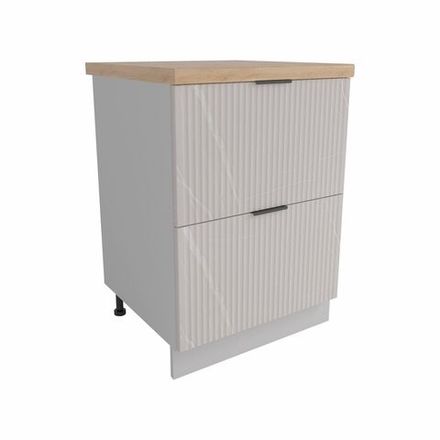 Кухня Модуль СК2 600 Монца Кварц бежевый