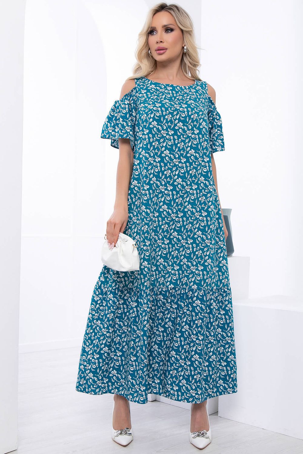 Платье "Марианна" (бирюза) П6796 LT Collection (Акция)