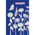 Ежедневник недатированный, А5, 7БЦ, Контэнт-Канц, мат.ламин., флуор. лак, ляссе, диз.вн.блок, 64 л., "Ночные мотыльки", светится в темноте