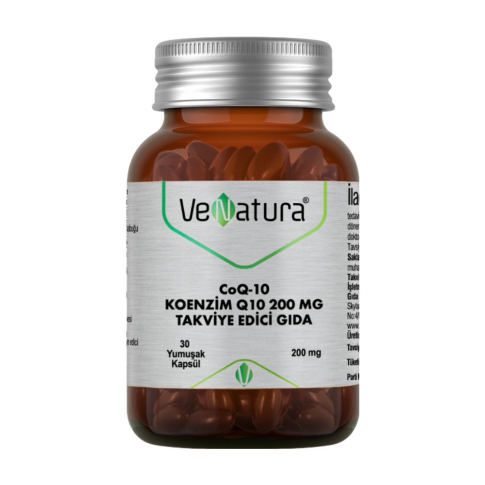 Коэнзим CoQ10 200мг 30 капсул (VeNatura)