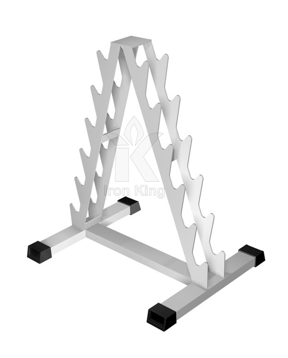Стойка для гексоганальных гантель на 6 пар Серый
