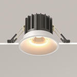 Встраиваемый светодиодный светильник Maytoni Round DL058-12W3K-W