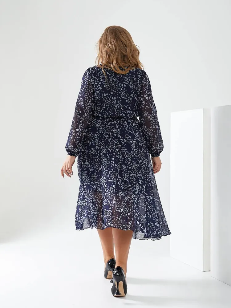 Шифоновое платье УК-8520-1