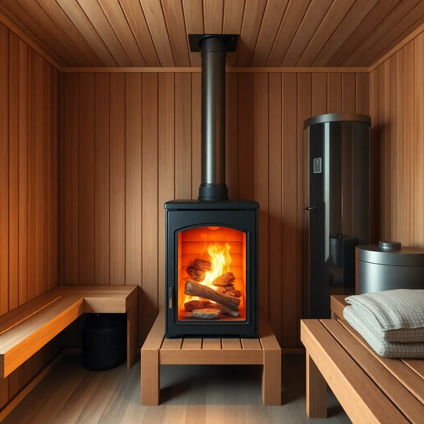 Банные печи на три помещения: одно решение для полноценной парной